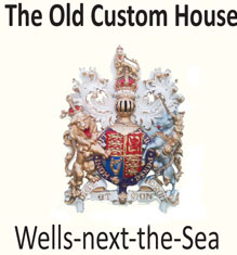 The Old Custom House - customs crest still affixed to building